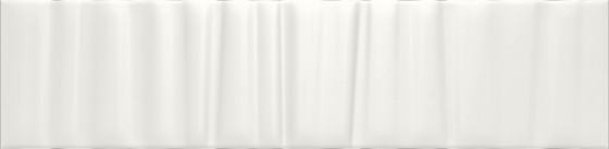 Langham White Prisma Ripple Decor 75x300mm